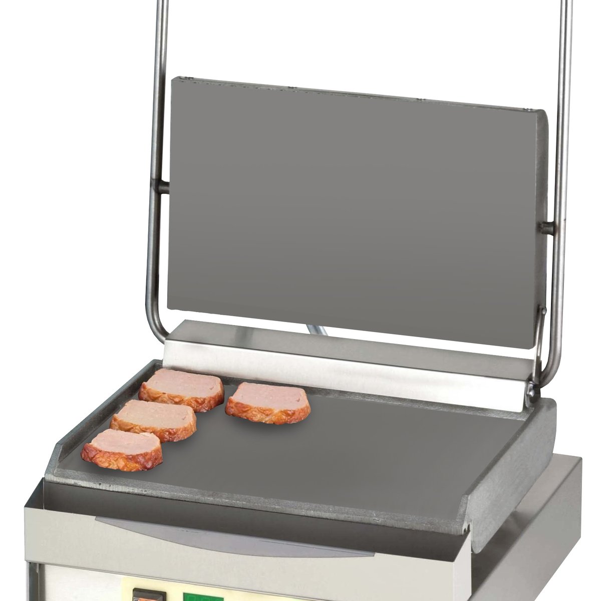 Chopper-Grill oben + unten glatt, mit Digitaltimer Chopper-Grill oben + unten glatt, mit Digitaltimer