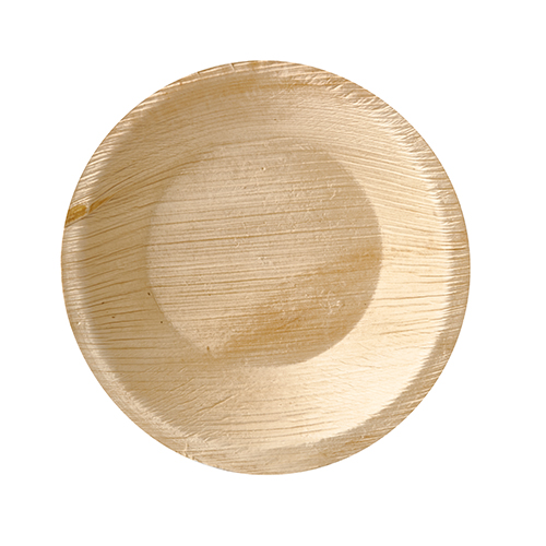 100 Schalen, Palmblatt "pure" rund 180 ml Ø 15 cm · 3 cm 4000 Schalen, Palmblatt "pure" rund 180 ml Ø 15 cm · 3 cm