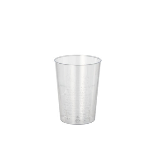45 Trinkbecher PS 0,07 l Ø 5 cm · 6,5 cm glasklar 64800 Trinkbecher PS 0,07 l Ø 5 cm · 6,5 cm glasklar