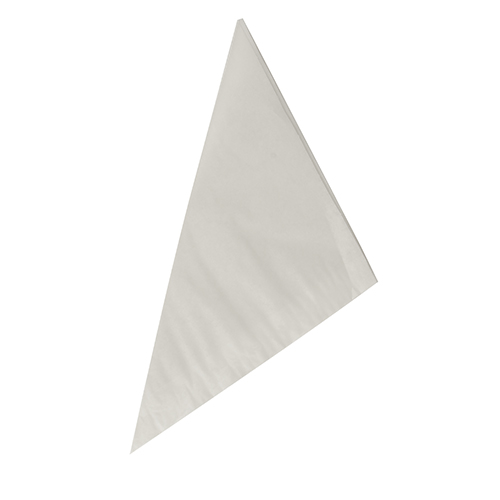 80000 Spitztüten, Cellulose, gefädelt 23 cm x 23 cm x 32,5 cm weiss Füllinhalt 250 g