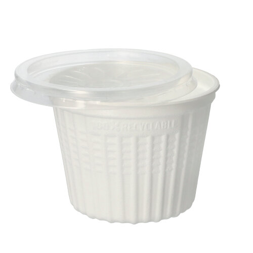 25 Suppenbecher, PP "To Go" 500 ml Ø 11,5 cm · 8,5 cm weiss 600 Suppenbecher, PP "To Go" 500 ml Ø 11,5 cm · 8,5 cm weiss