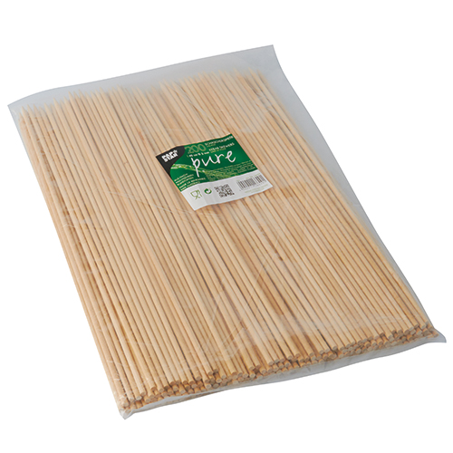 42000 Schaschlikspieße, Holz "pure" Ø 5 mm · 40 cm