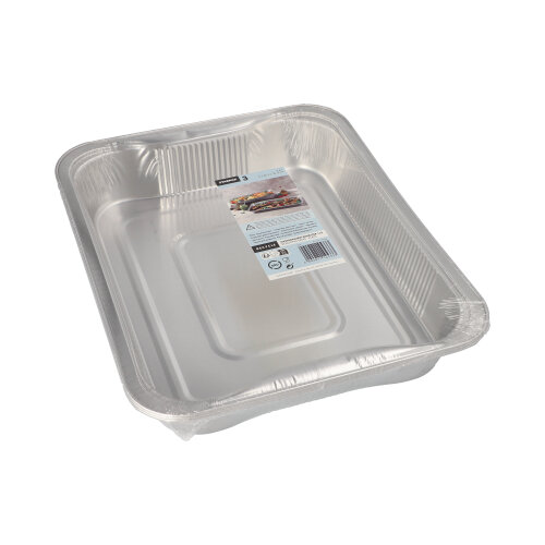 3 Gastronorm-Behälter, Alu eckig 3,4 l 5 cm x 26,2 cm x 32,2 cm 1/2 360 Gastronorm-Behälter, Alu eckig 3,4 l 5 cm x 26,2 cm x 32,2 cm 1/2