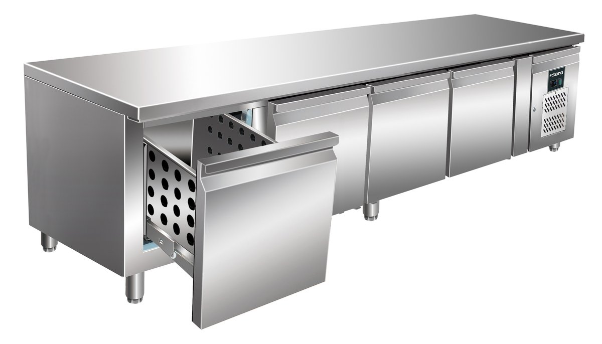 Unterbaukühltischmit4Schubladen,ModellUGN4100TN-4S