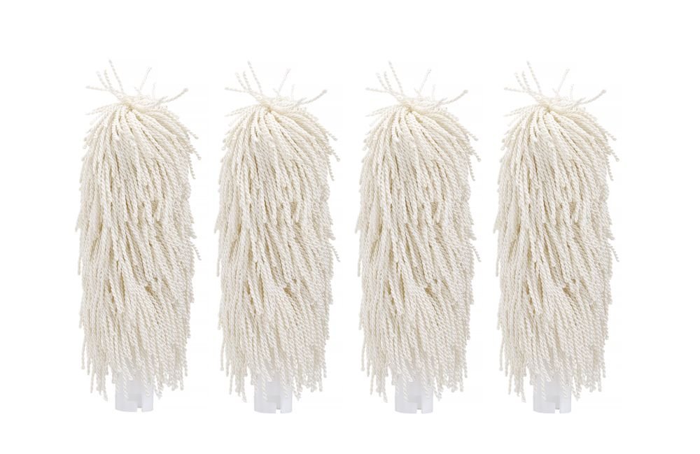 Bürsten für Glaspolierer – 2 Stück, HENDI, Groß, Weiß, 235x55mm