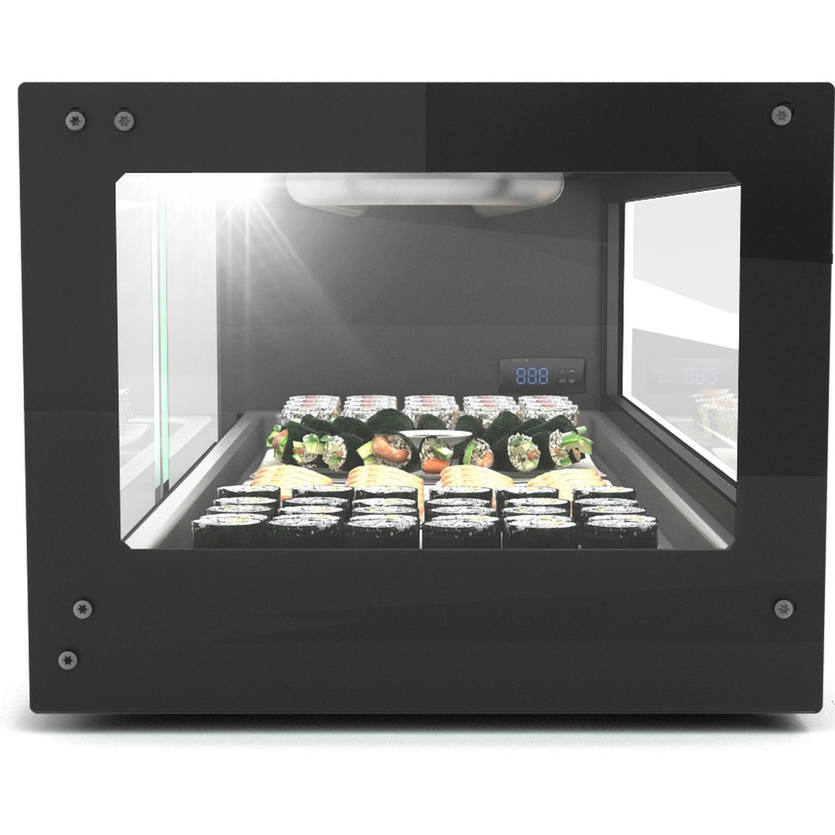 Kühlvitrine Logic Sushi 6 6x 1/3 GN x 40 mm