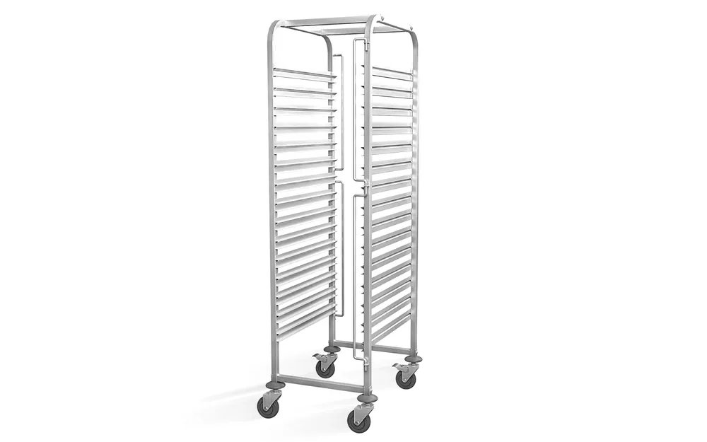 Abräumwagen - 15 x 600x400mm, Profi Line, 515x680x(H)1710mm