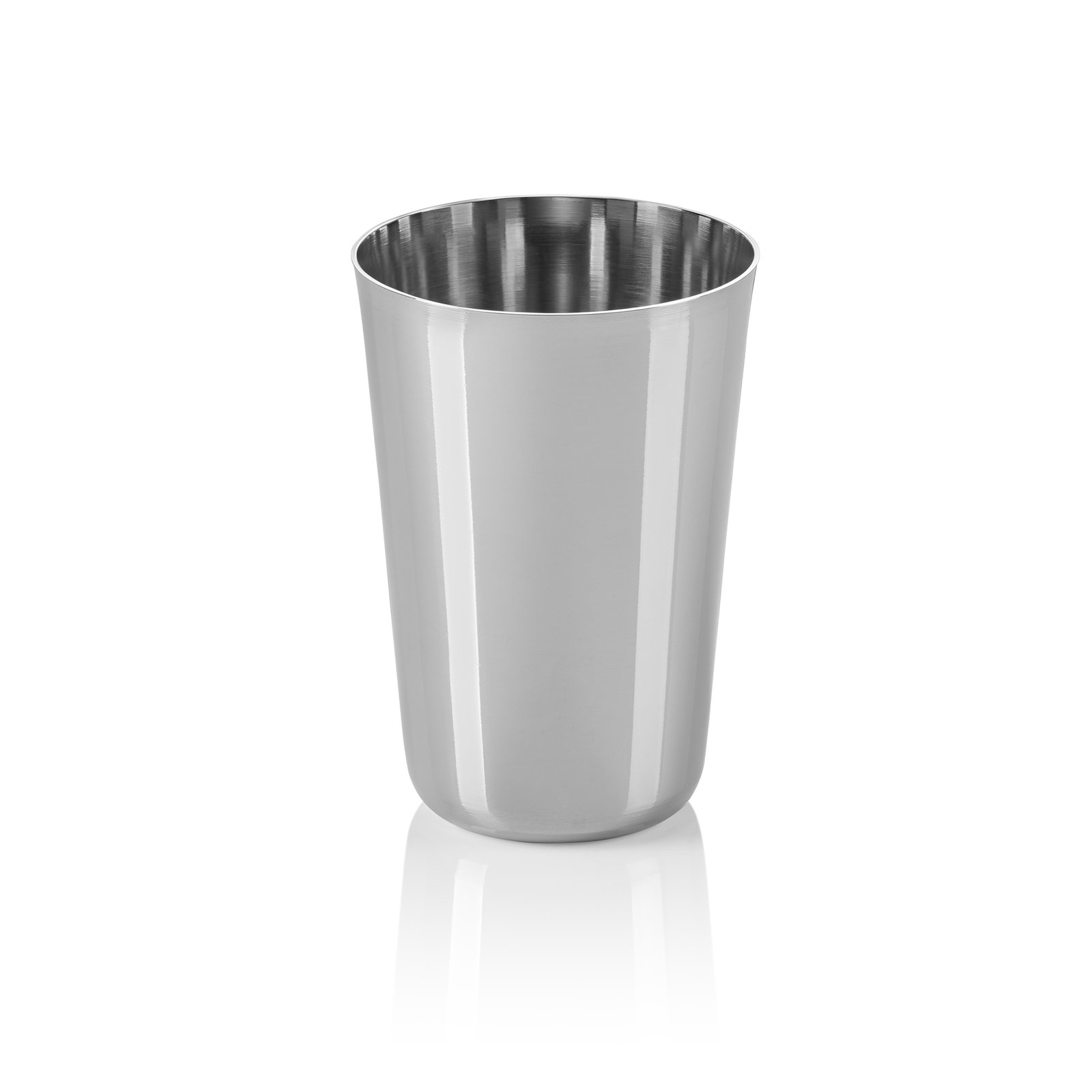 Cup Set, 0,4 ltr., Ø 8 cm, Höhe 11,5 cm, silber, Set á 4 Stück