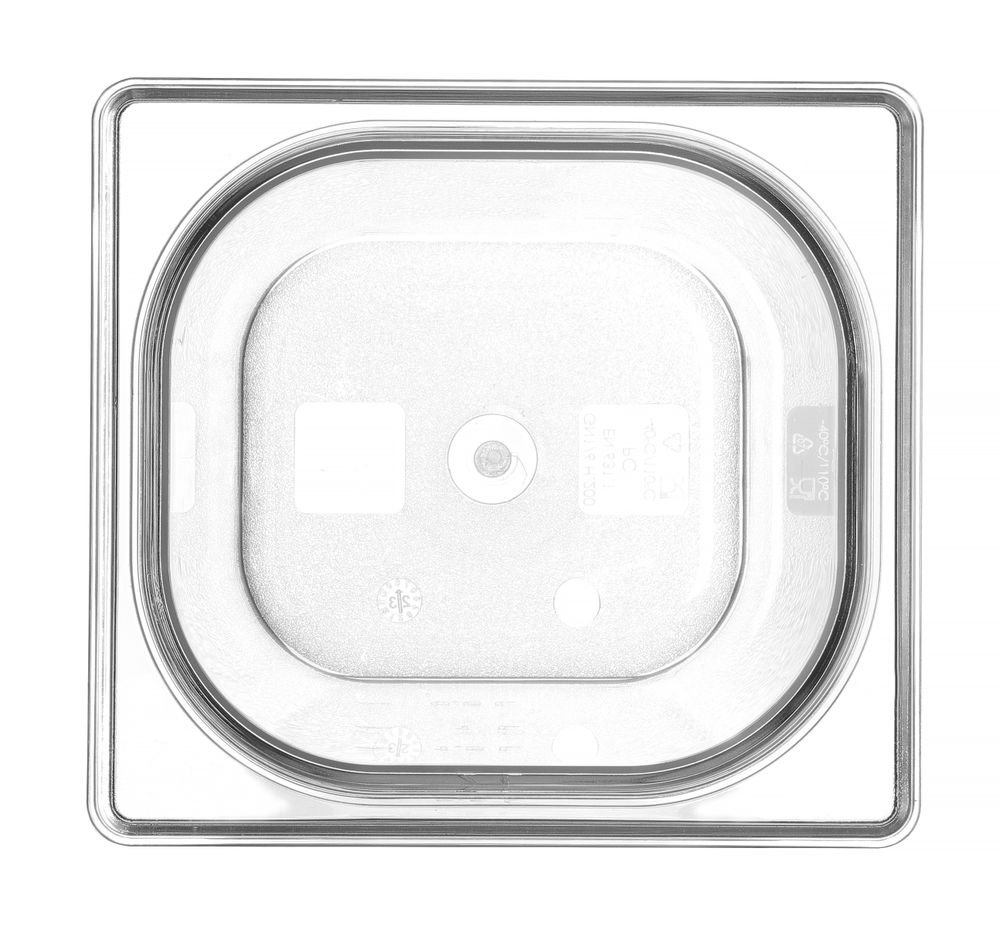Gastronorm-Behälter 1/6, HENDI, Profi Line, GN 1/6, 1L, Transparent, 176x162x(H)65mm