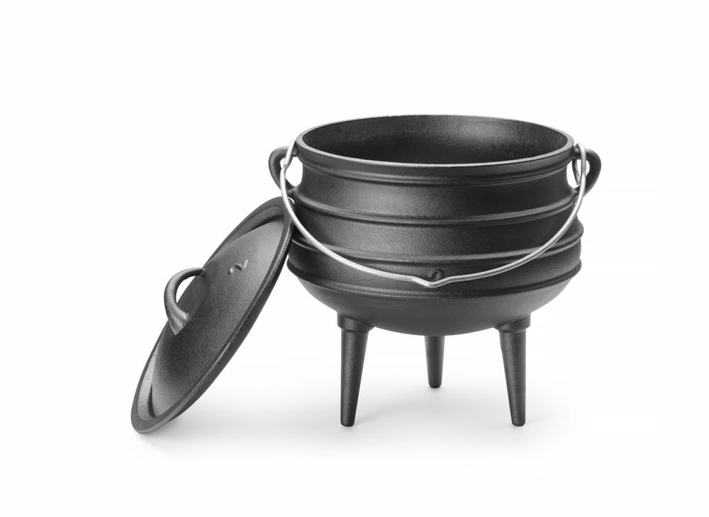 Gusseisentopf, HENDI, Schwarz, ⌀245x(H)280mm