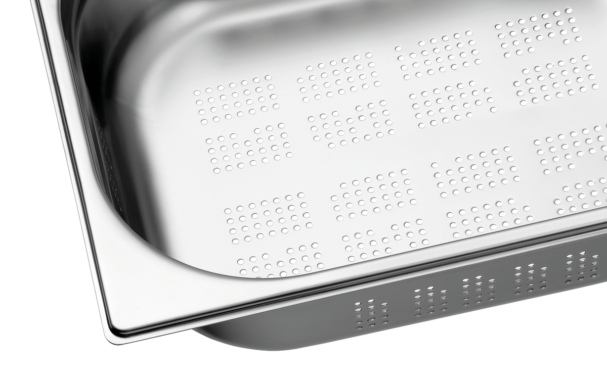 GN-Behälter, 1/2, T100, gelocht