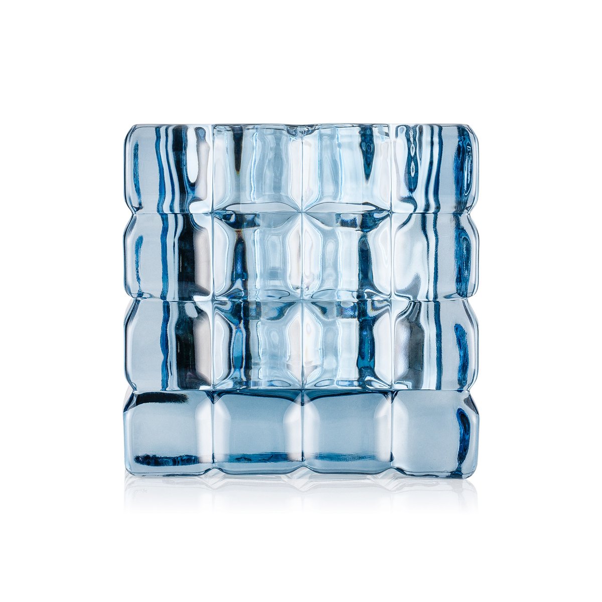 Cube Steel Blue YUYU, 9 x 9 x 9 cm Cube Steel Blue YUYU, 9 x 9 x 9 cm