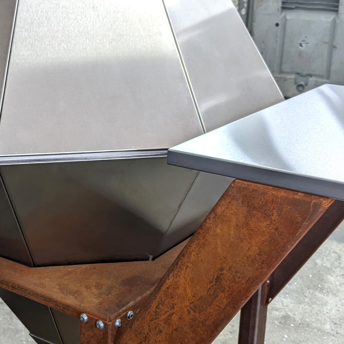 Diamant Grill® Jetset Edition Diamant Grill, Diamant Fassung, Diamant Flügel und Outdoor Rollensatz