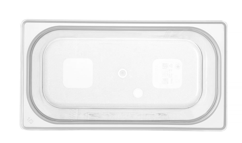 Gastronorm-Behälter 1/3, HENDI, GN 1/3, 7,8L, Transparent, 325x176x(H)200mm Gastronorm-Behälter 1/3, HENDI, GN 1/3, 2,5L, Transparent, 325x176x(H)65mm