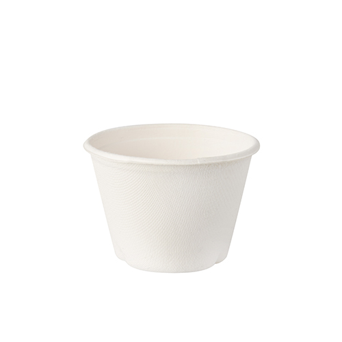 24000 Schalen, Zuckerrohr "pure" 100 ml Ø 7,5 cm · 5,3 cm weiss
