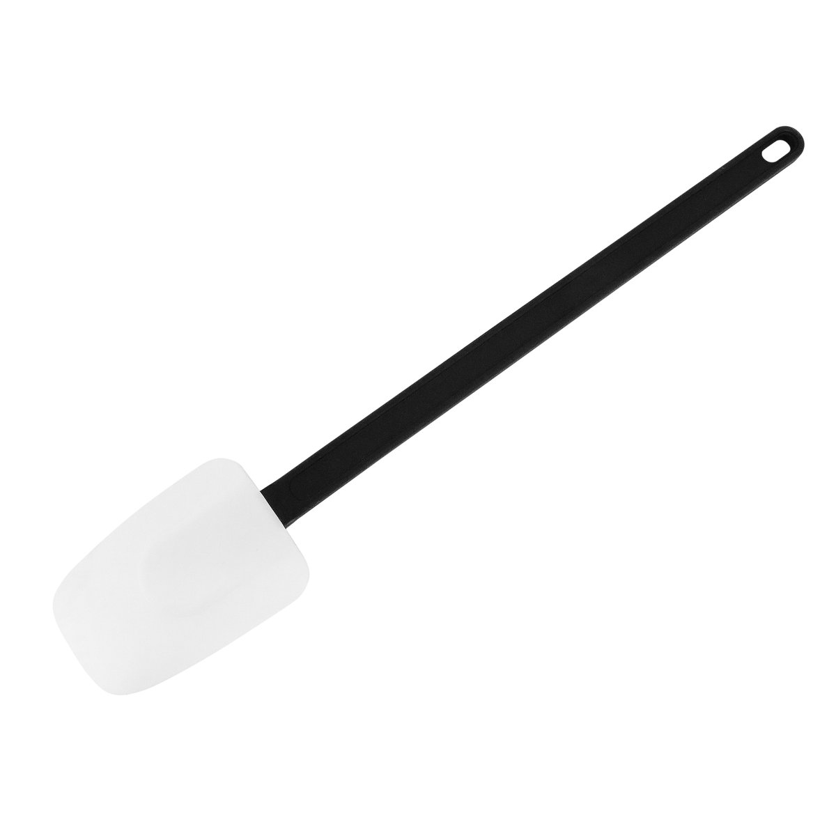 Stielschaber-Löffel weiss/schwarz 450 mm Stielschaber-Löffel weiss/schwarz 450 mm