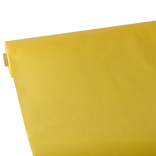 1 Tischdecke, stoffähnlich, Vlies "soft selection" 25 m x 1,18 m gelb 4 Tischdecke, stoffähnlich, Vlies "soft selection" 25 m x 1,18 m gelb