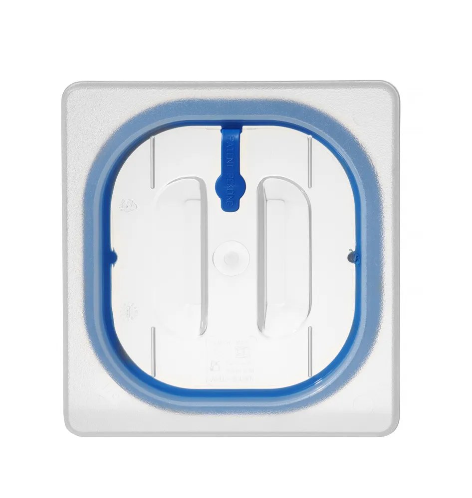 Gastronorm Deckel, luftdicht verschließbar, GN 1/6, Transparent, 176x162mm Gastronorm Deckel, luftdicht verschließbar, GN 1/6, Transparent, 176x162mm