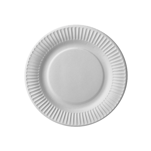 48000 Teller, Pappe rund Ø 18 cm weiss
