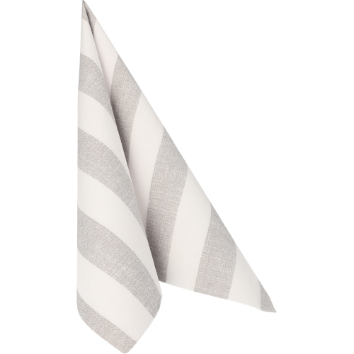 50 Servietten "ROYAL Collection" 1/4-Falz 40 cm x 40 cm grau "Lines" 12500 Servietten "ROYAL Collection" 1/4-Falz 40 cm x 40 cm grau "Lines"