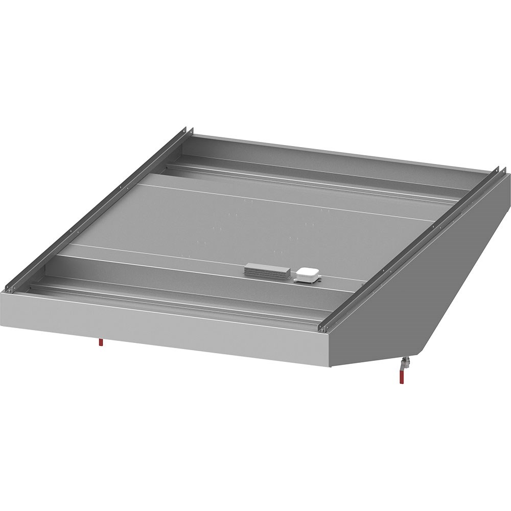 Deckenhaube "Basic Line", Schrägform 2000 mm x 2400 mm mit Flammschutzfilter Typ B