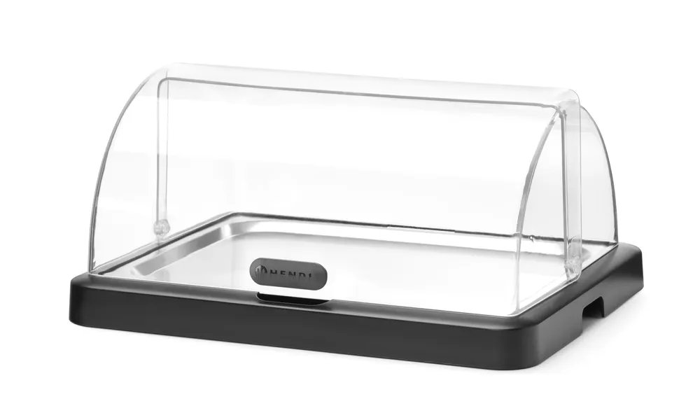 Rolltop Kühldisplay Duo UNIQ, Einzel, Schwarz, 460x355x(H)220mm, Rechteckig Rolltop Kühldisplay Duo UNIQ, Einzel, Schwarz, 460x355x(H)220mm, Rechteckig