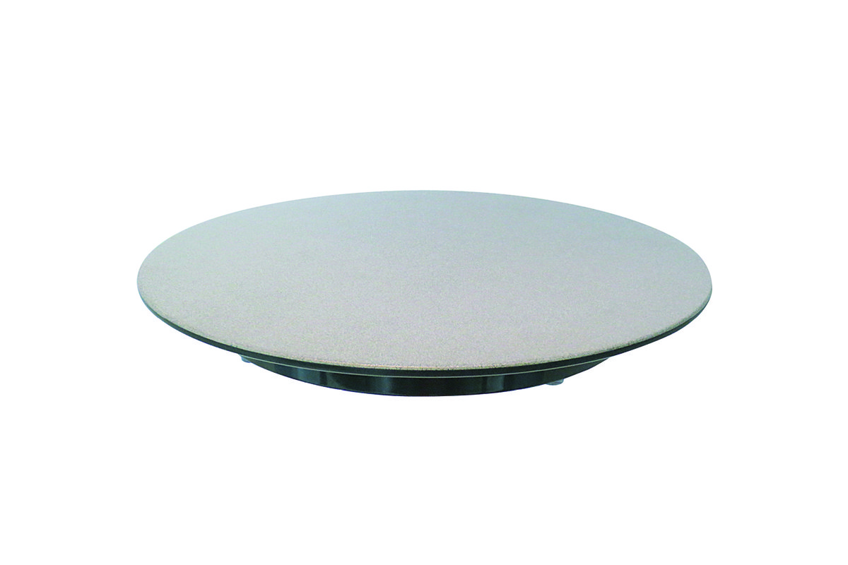 Tortenplatte Melamin silber/schwarz Tortenplatte Melamin silber/schwarz