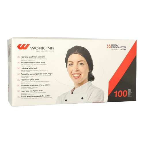 WORK-INN/-PS Haarnetze schwarz WORK-INN/-PS Haarnetze schwarz