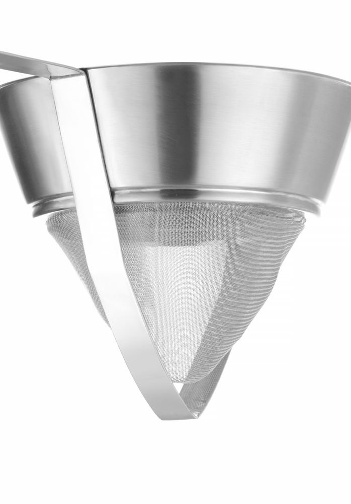 Konisches Sieb mit Drahtgeflecht, verstärkt, HENDI, 505x250x(H)200mm