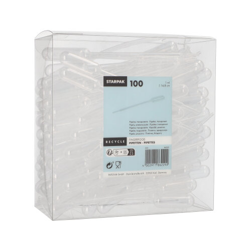 36000 Pipetten, PE 1 ml 14,8 cm transparent