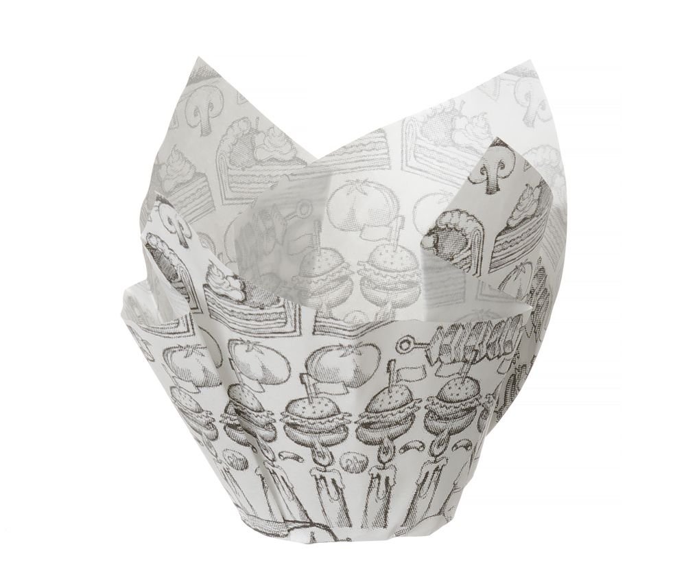 Einschlagpapier, fettdicht und vorgeformt - 150 Stk., HENDI, 150 Stk., 160x160x(H)50mm Einschlagpapier, fettdicht und vorgeformt - 150 Stk., HENDI, 150 Stk., 160x160x(H)50mm