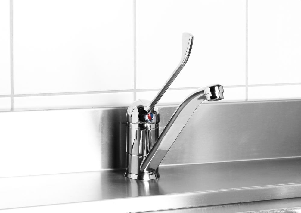 Wasserhahn mit langem Hebel, HENDI, xx(H)mm Wasserhahn mit langem Hebel, HENDI, xx(H)mm