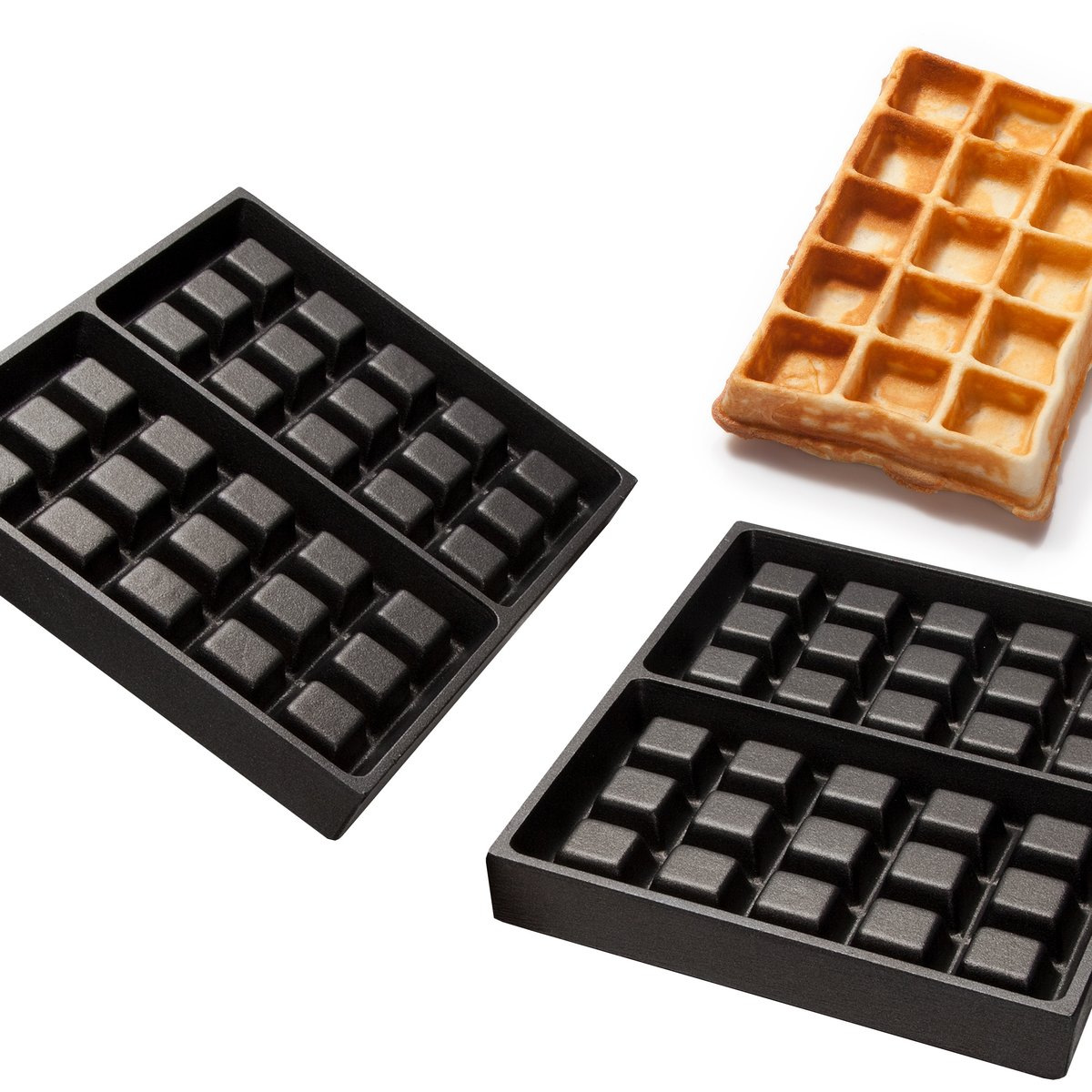 Brüsseler Waffel Backplattensatz für SWiNG-Backsystem Brüsseler Waffel Backplattensatz für SWiNG-Backsystem