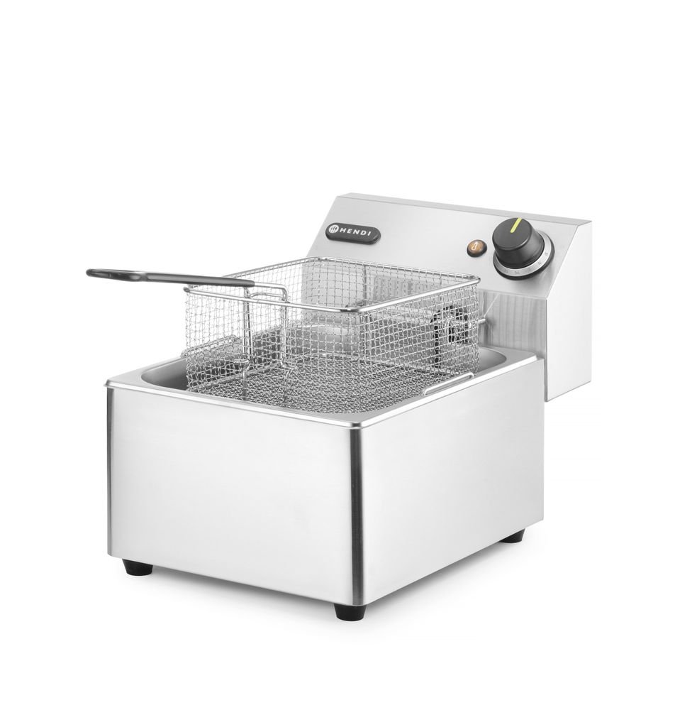 Fritteuse Kitchen Line - 6L, HENDI, Kitchen Line, 6L, 230V/3300W, 269x430x(H)300mm Fritteuse Kitchen Line - 6L, HENDI, Kitchen Line, 6L, 230V/3300W, 269x430x(H)300mm