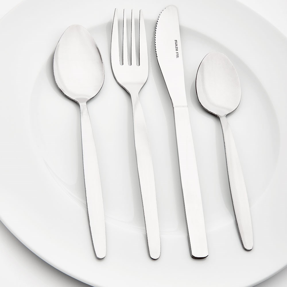 Menügabel aus der Besteckserie Catering, (L) 19,7 cm