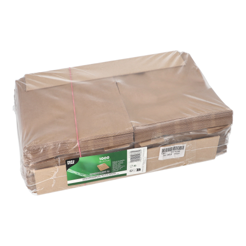 1000 Sichtstreifenbeutel mit PLA-Fenster "pure" 18 cm x 21,5 cm braun 90000 Sichtstreifenbeutel mit PLA-Fenster "pure" 18 cm x 21,5 cm braun