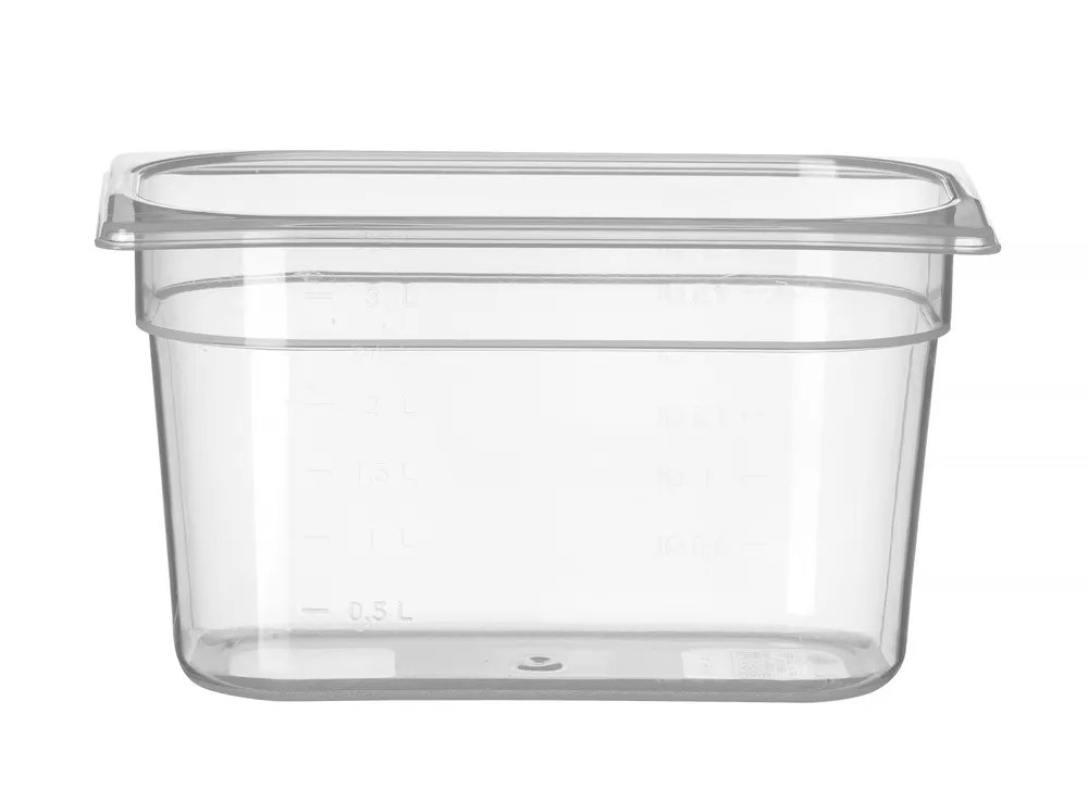 Gastronorm-Behälter 1/4, Profi Line, GN 1/4, 4L, Transparent, 265x162x(H)150mm