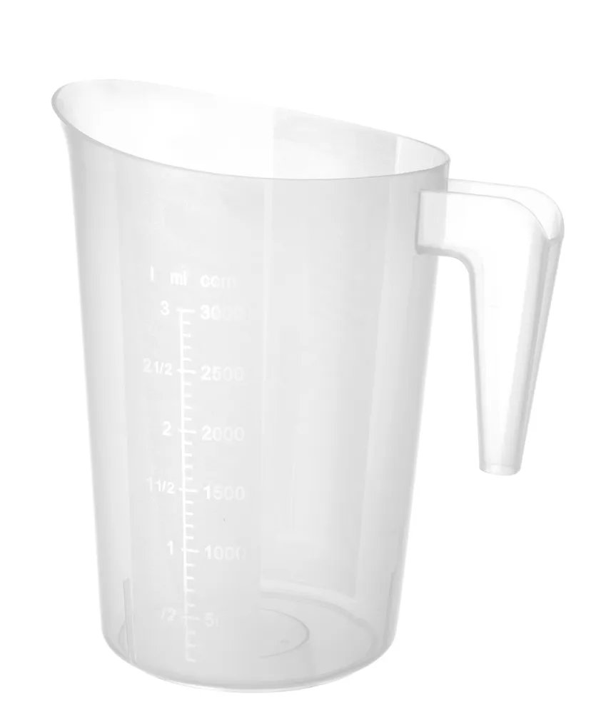 Messbecher, stapelbar, 3L, ⌀181x(H)233mm Messbecher, stapelbar, 3L, ⌀181x(H)233mm