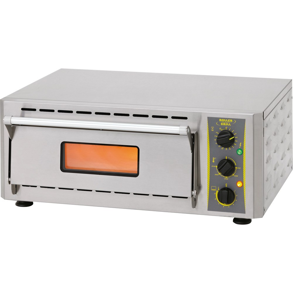 ROLLER GRILL Pizzaofen mit einer Kammer, 3 kW, 670 x 580 x 270 mm (BxTxH) ROLLER GRILL Pizzaofen mit einer Kammer, 3 kW, 670 x 580 x 270 mm (BxTxH)