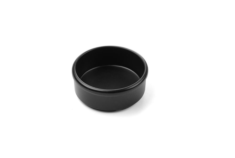 Butter- & Saucenschälchen - HENDI, Schwarz, 3 Stk., ⌀80x(H)30mm