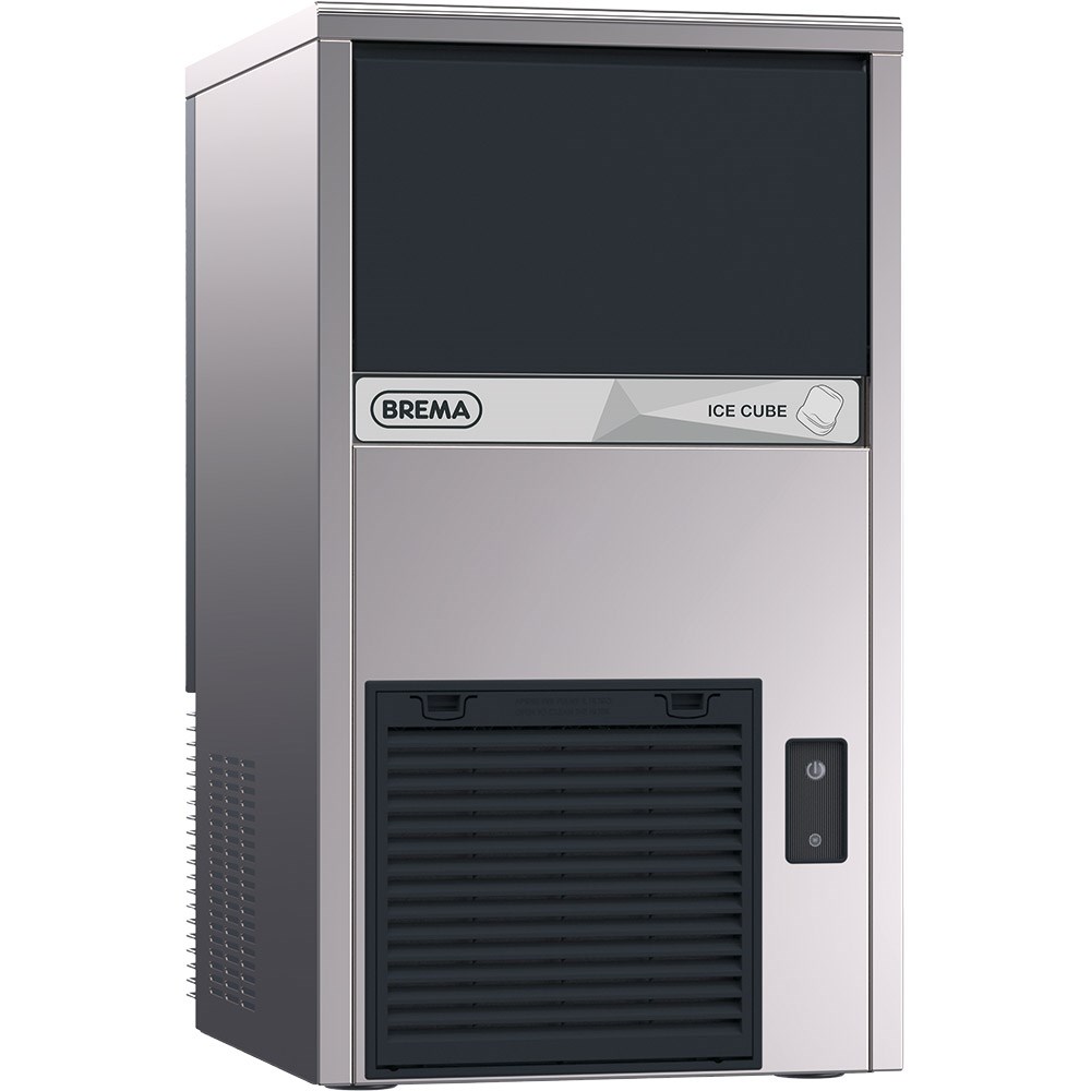 BREMA Eiswürfelbereiter wassergekühlt, 29kg/24h, Abmessung 390 x 460 x 695 mm (BxTxH)