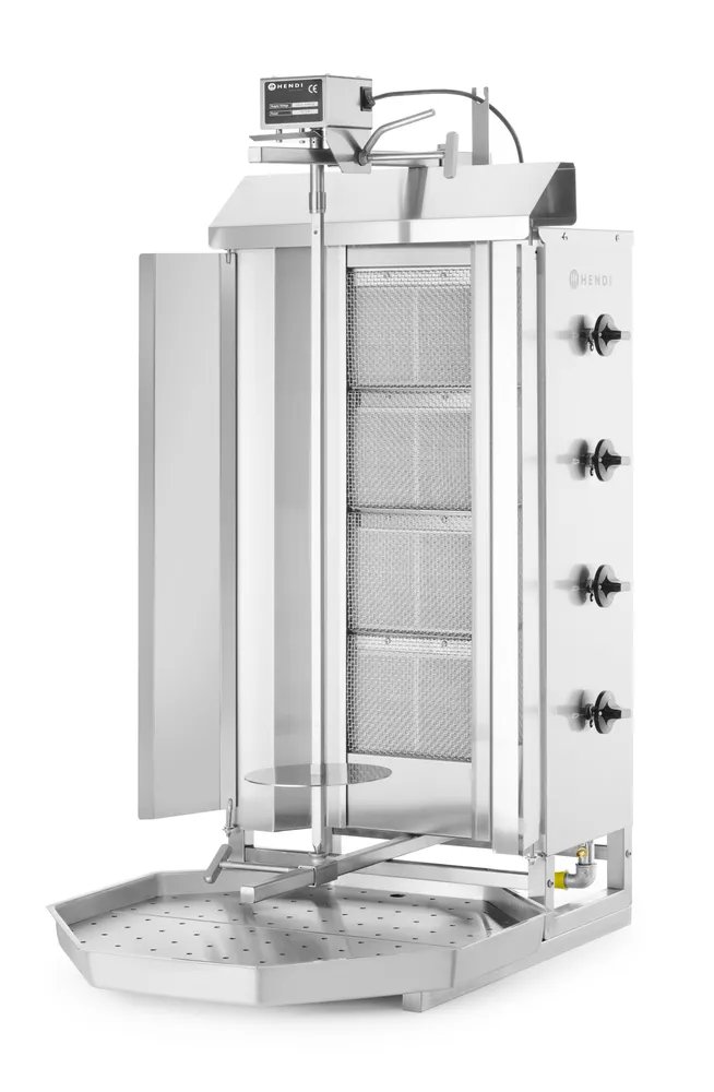Gas Kebab Grill, Profi Line, 230V/16W, 13kW, 735x745x(H)1110mm Gas Kebab Grill, Profi Line, 230V/16W, 13kW, 735x745x(H)1110mm