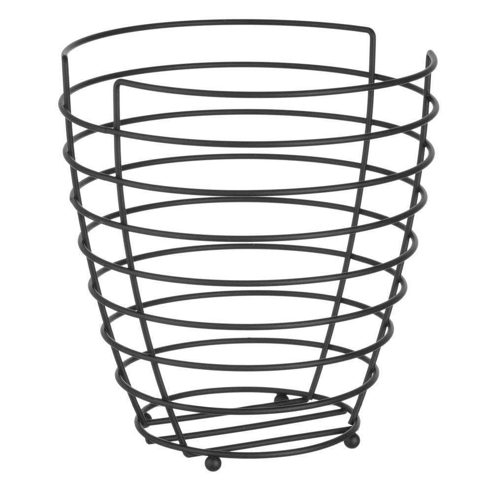 Obstkorb, schwarz, HENDI, ⌀230x(H)250mm