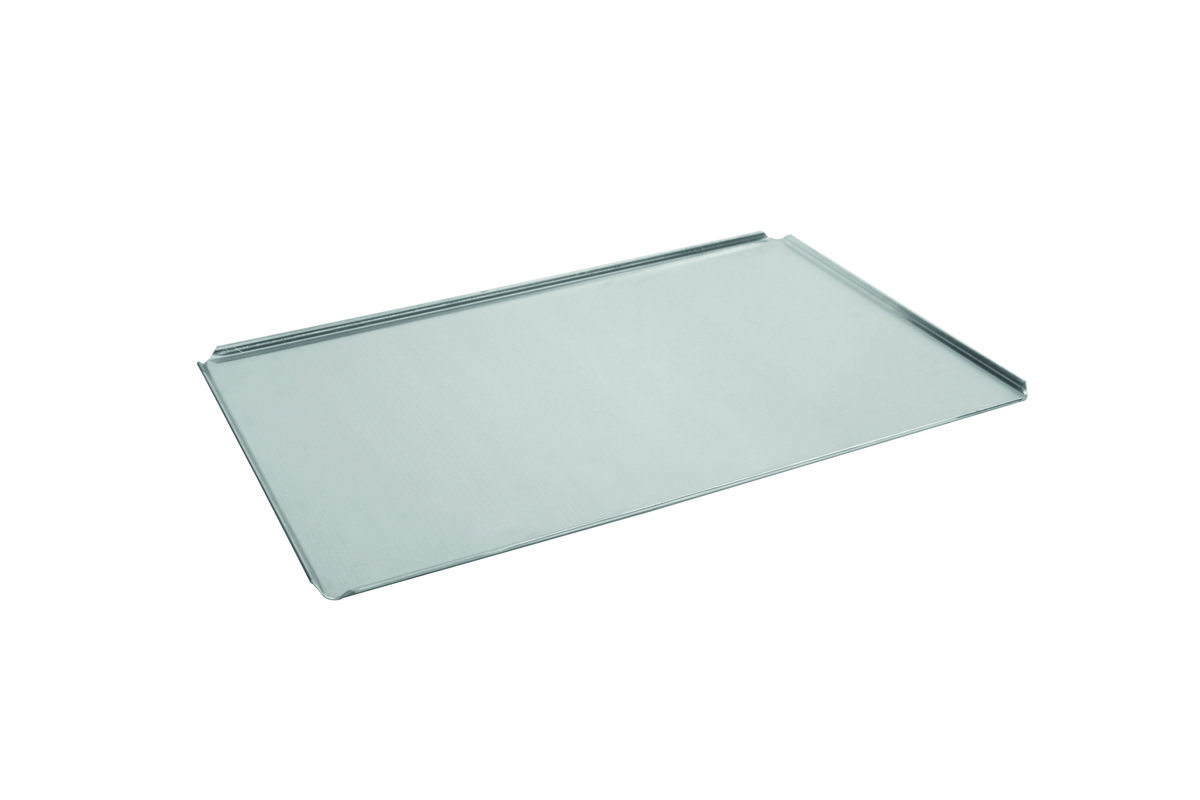 Backblech Aluminium 600 x 400 x 10 mm 4 Seiten 45°