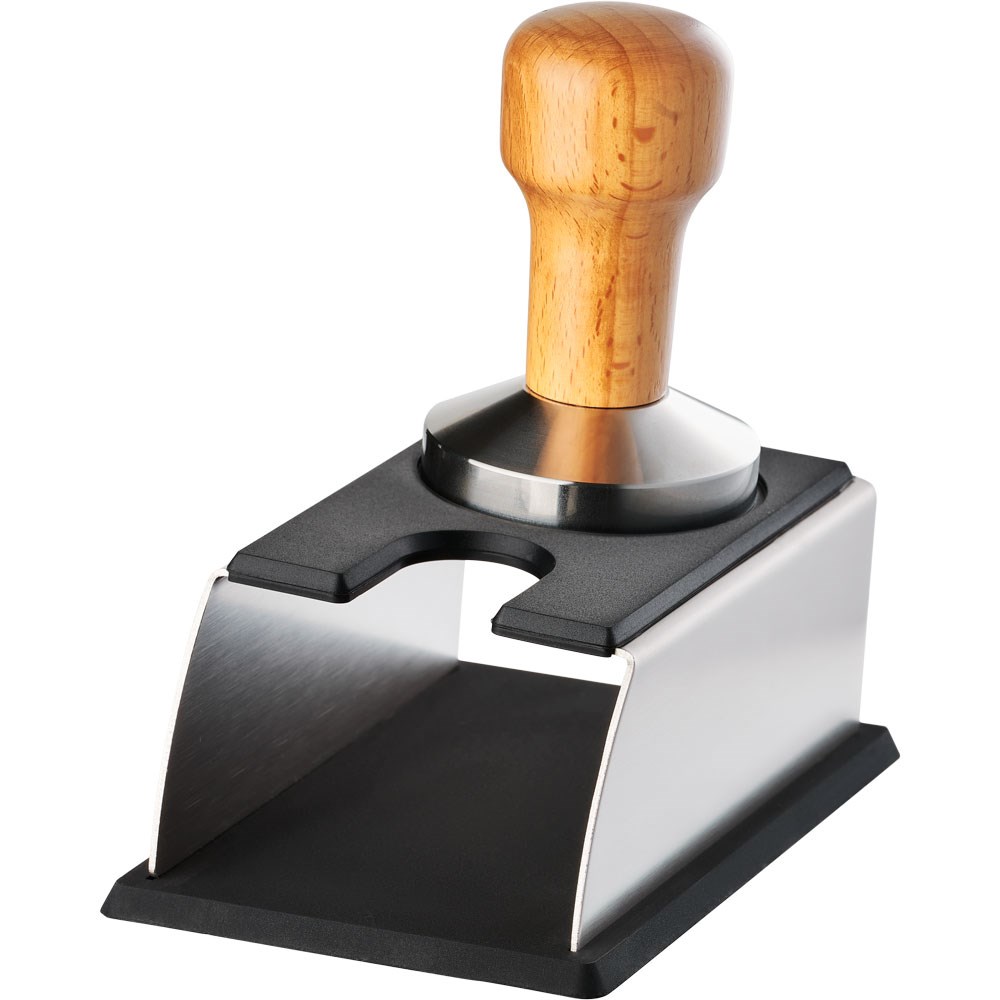 Tamperstation, Edelstahl und Silikon, für Tamper bis Ø 58 mm Tamperstation, Edelstahl und Silikon, für Tamper bis Ø 58 mm