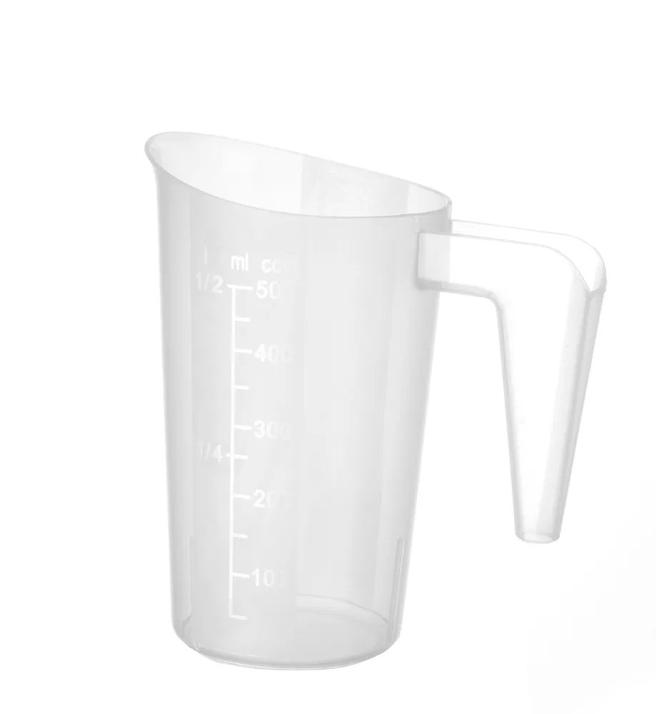 Messbecher, stapelbar, 0,5L, ⌀95x(H)136mm Messbecher, stapelbar, 0,5L, ⌀95x(H)136mm