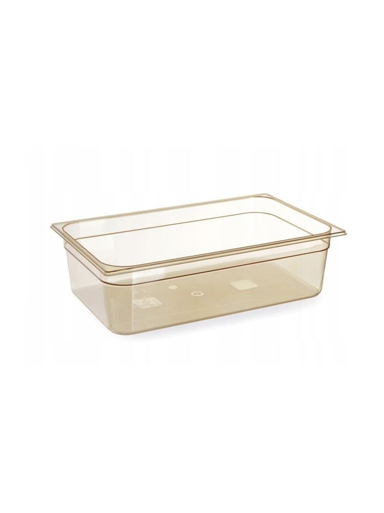 Gastronorm-Behälter 1/1, hochtemperaturbeständig, HENDI, GN 1/1, 9L, Transparent, 530x325x(H)65mm