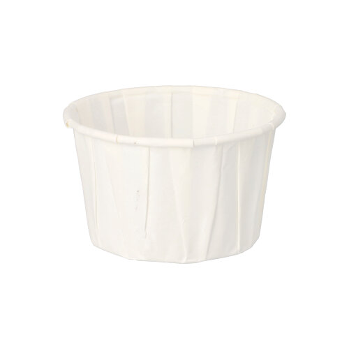 36000 Dressingbecher, Papier "pure" 110 ml Ø 7 cm · 4,2 cm weiss