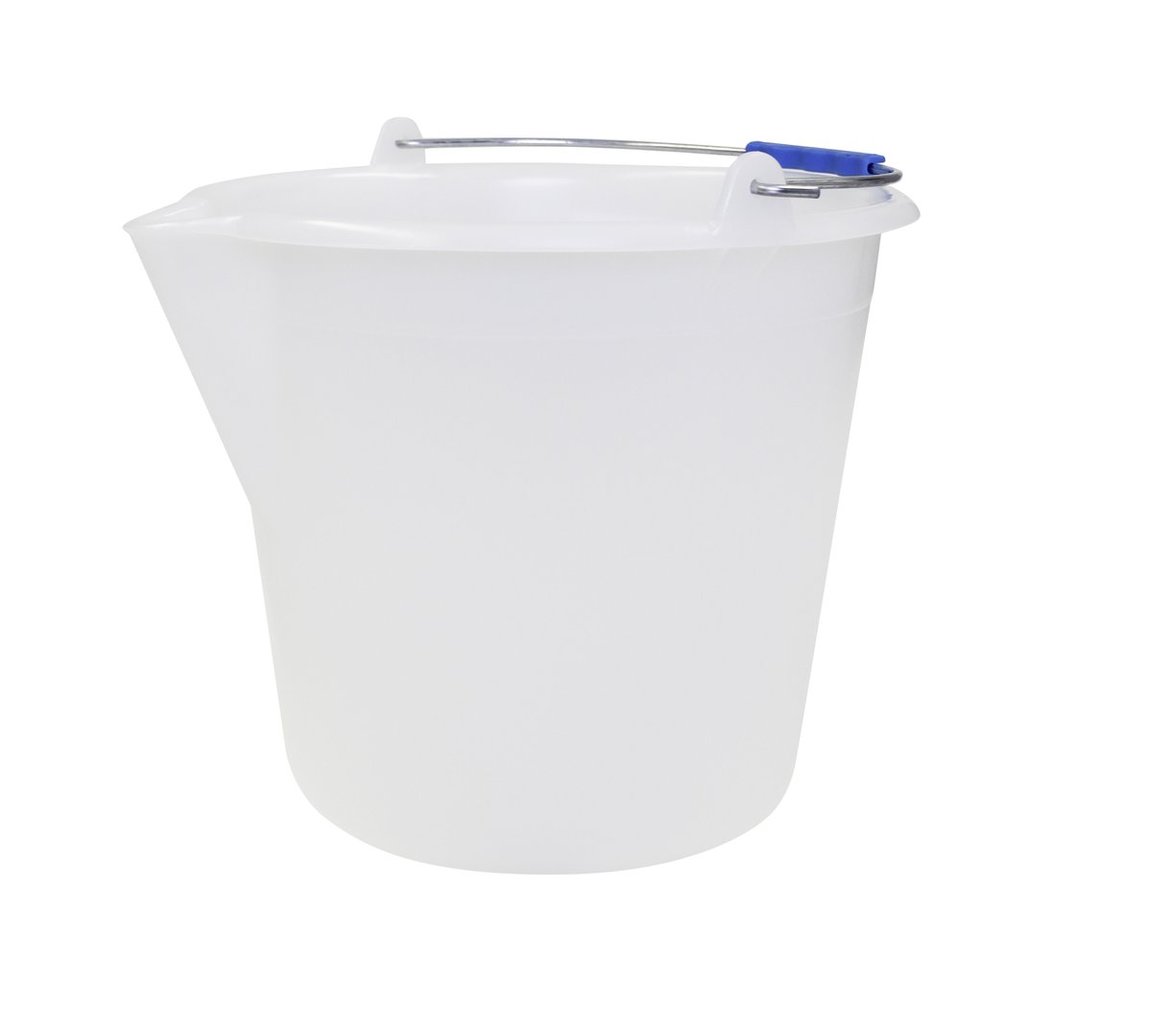 Eimer 18 Liter, LDPE, weiß-natur
