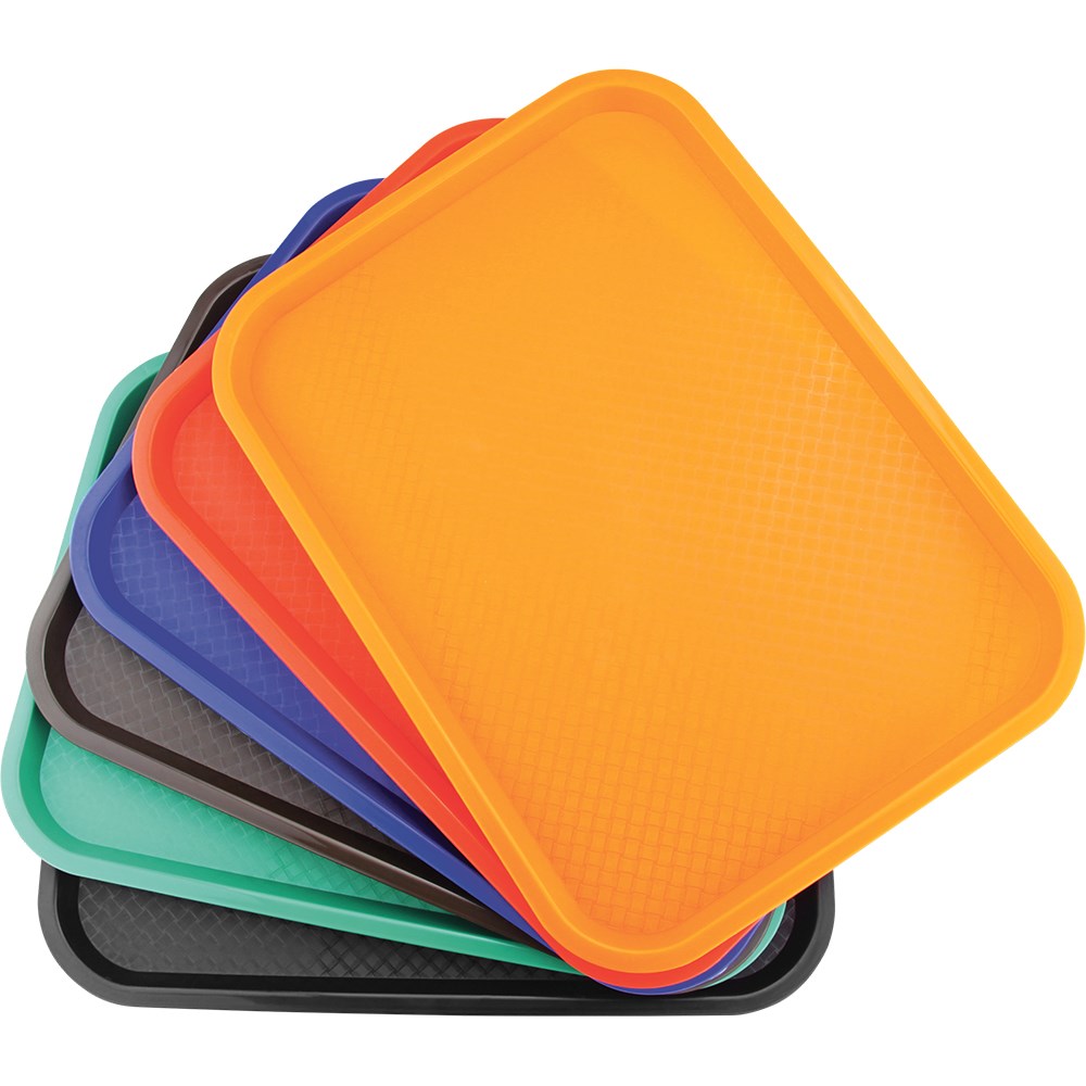 Fast Food Tablett 305 x 410 mm, schwarz